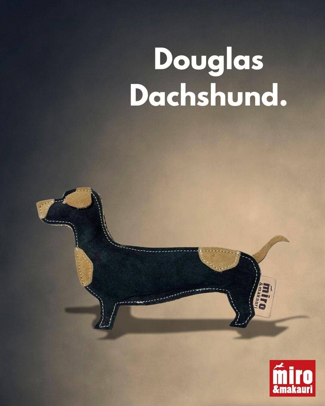 Eco Dog Toys By Miro & Makauri - Douglas Dachshund