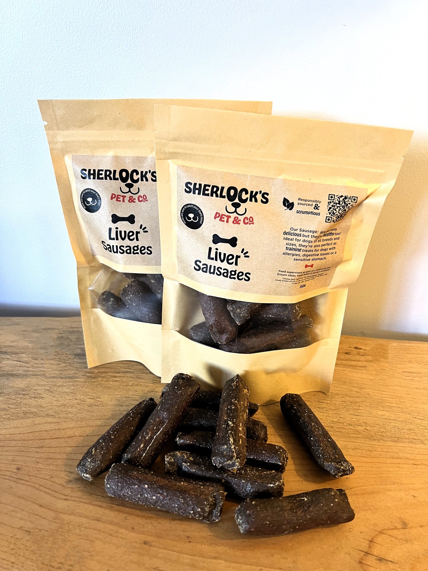 Sausages for Dogs - Dog Treats 150g