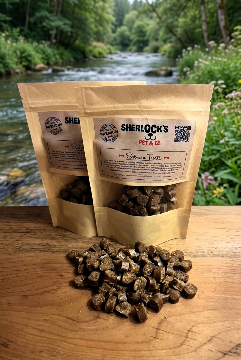 100% Premium Salmon Treats