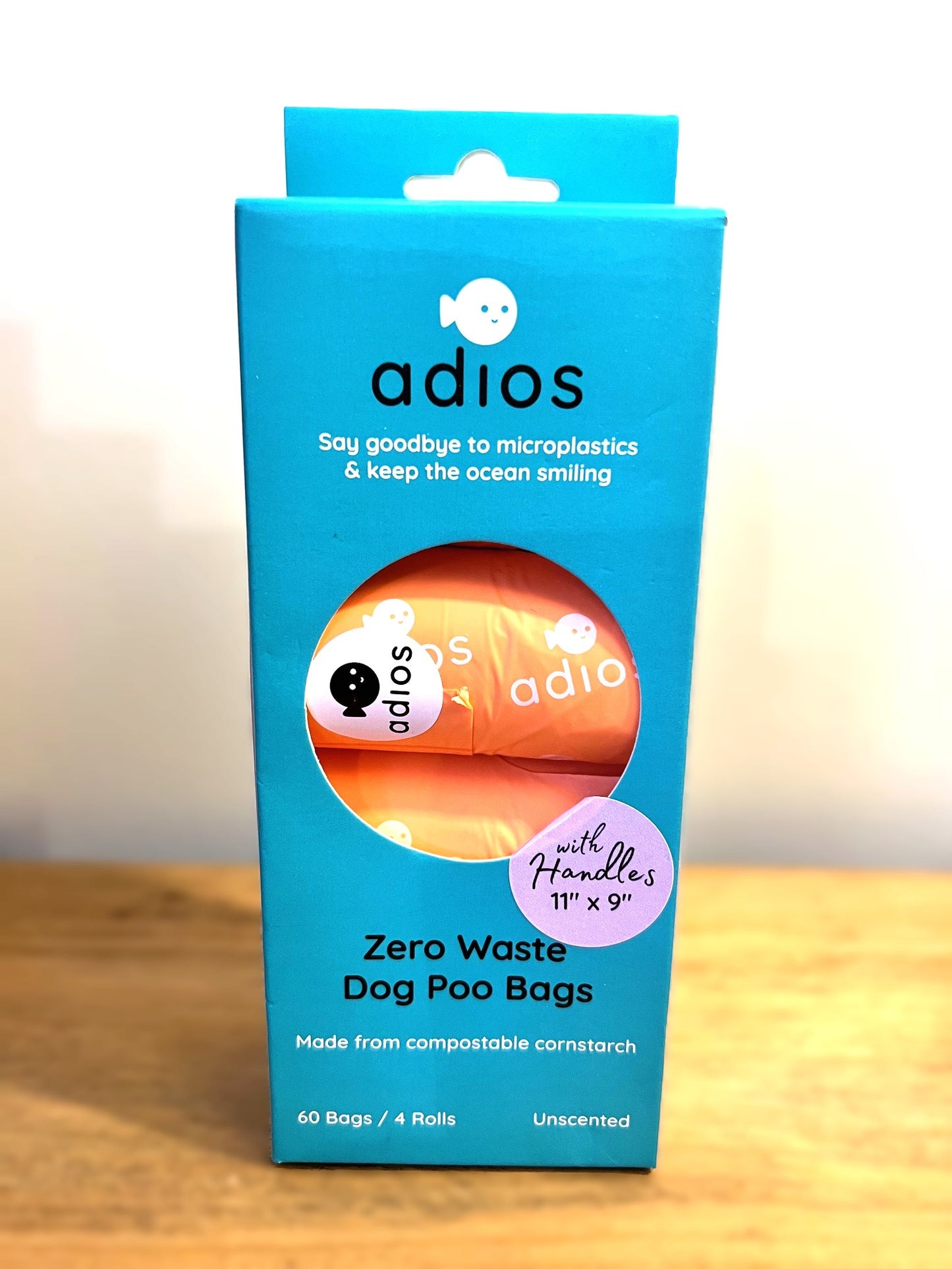 "Adios" Zero Waste Dog Poo Bags