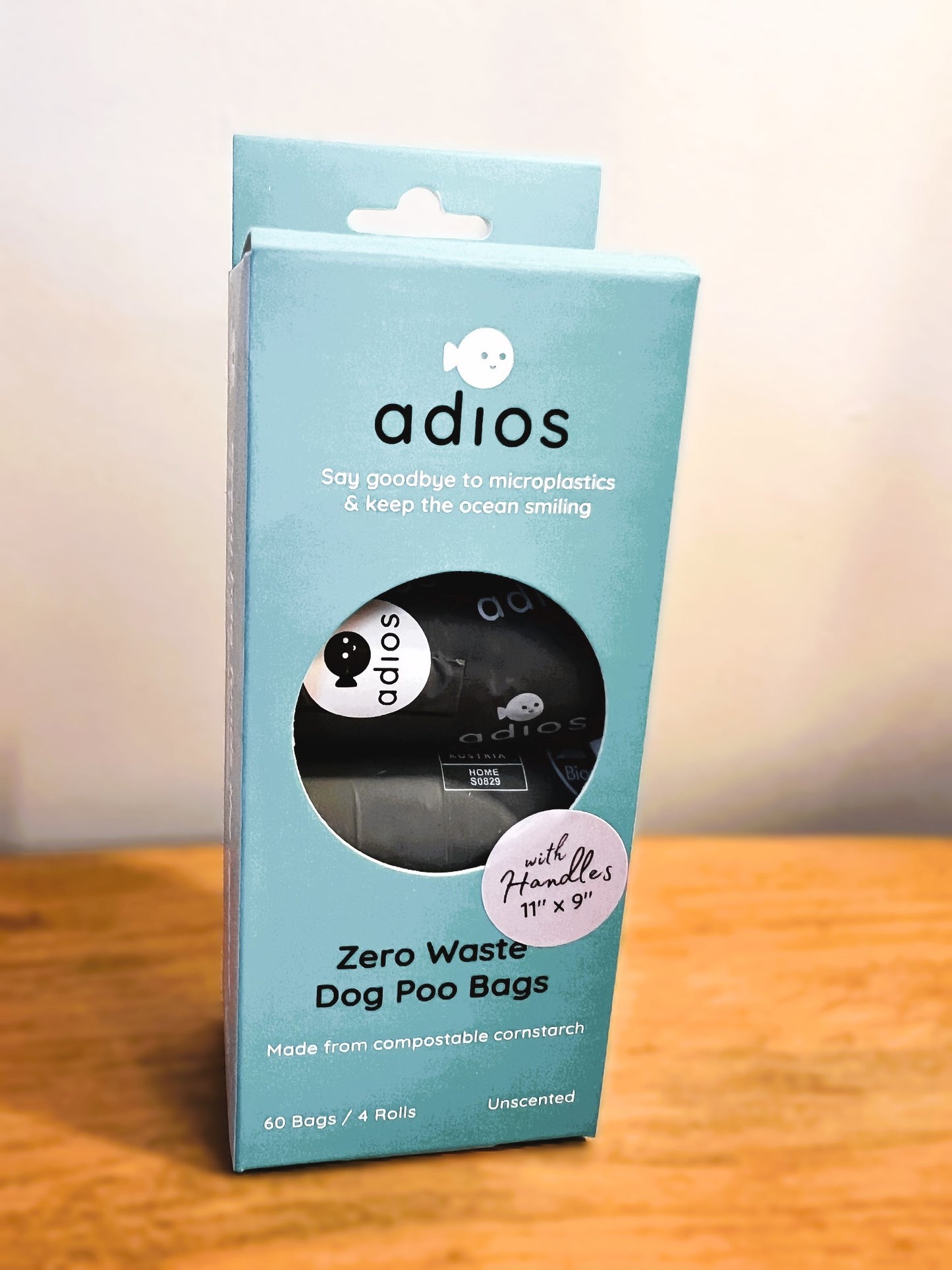 "Adios" Zero Waste Dog Poo Bags