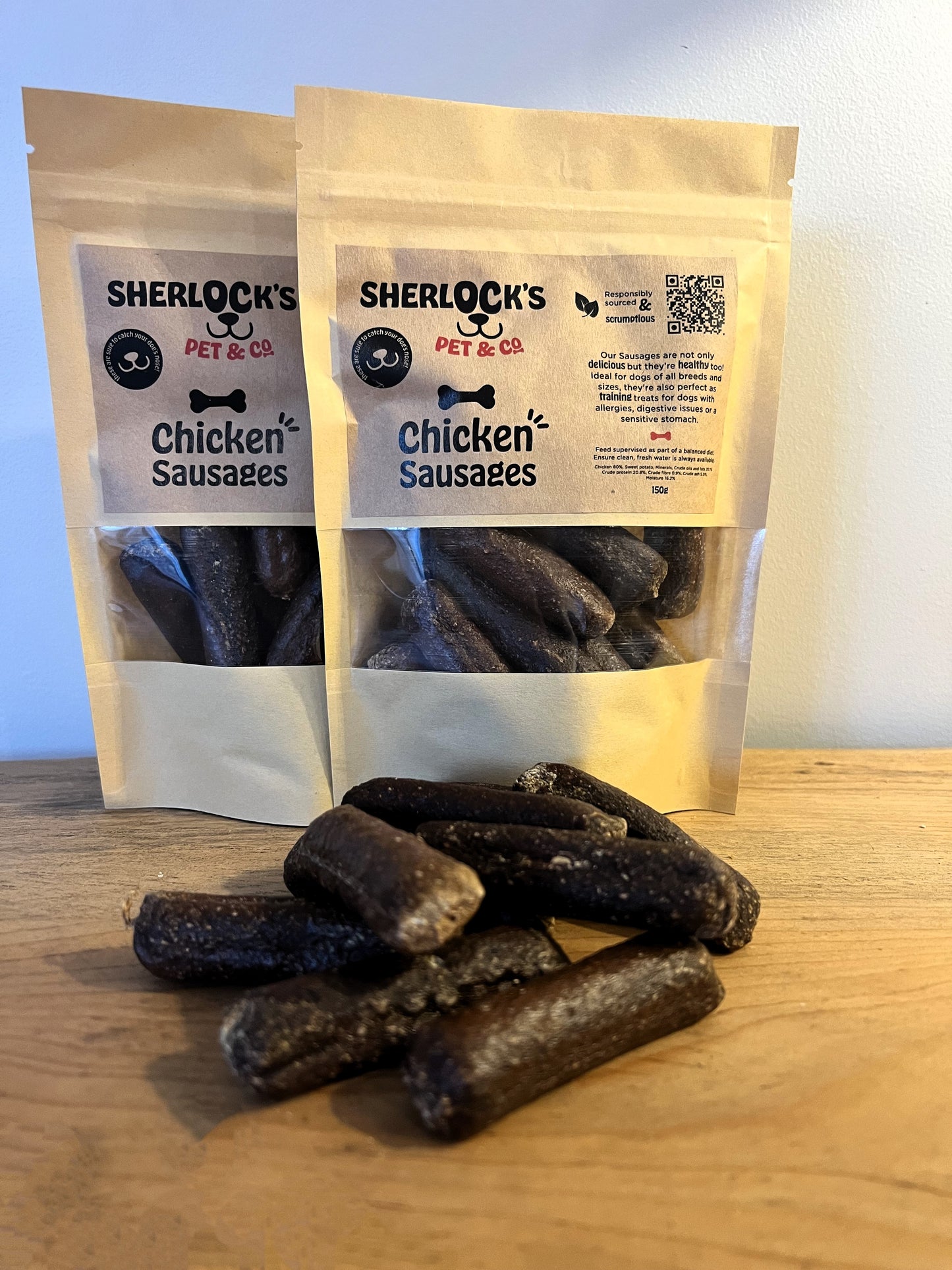 Sausages for Dogs - Dog Treats 150g