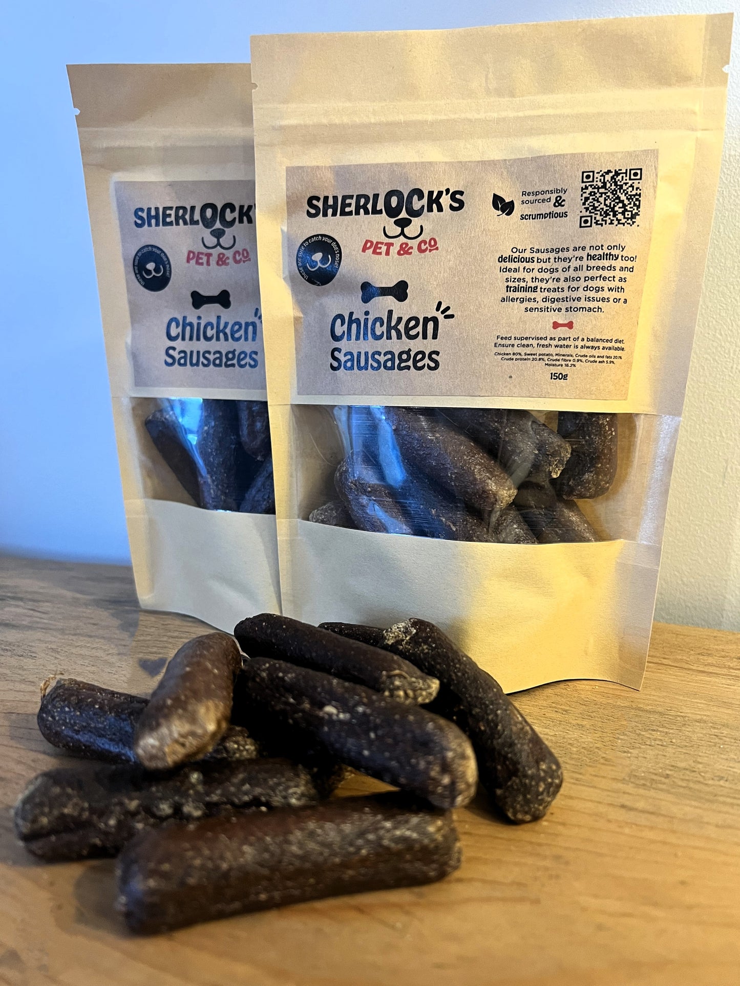 Sausages for Dogs - Dog Treats 150g