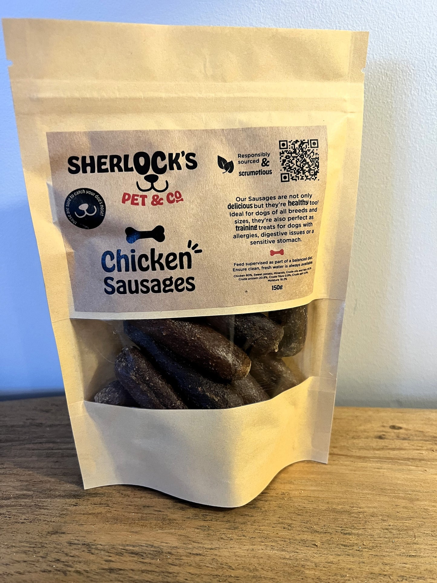 Sausages for Dogs - Dog Treats 150g