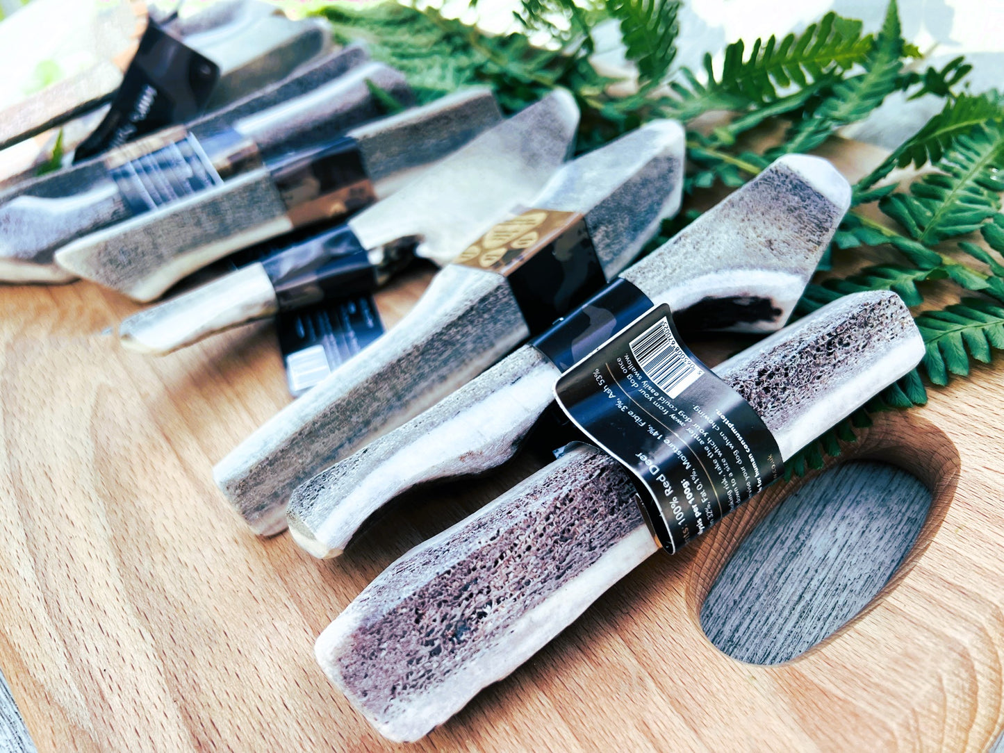 100% Natural Split Red Deer Antler Chew