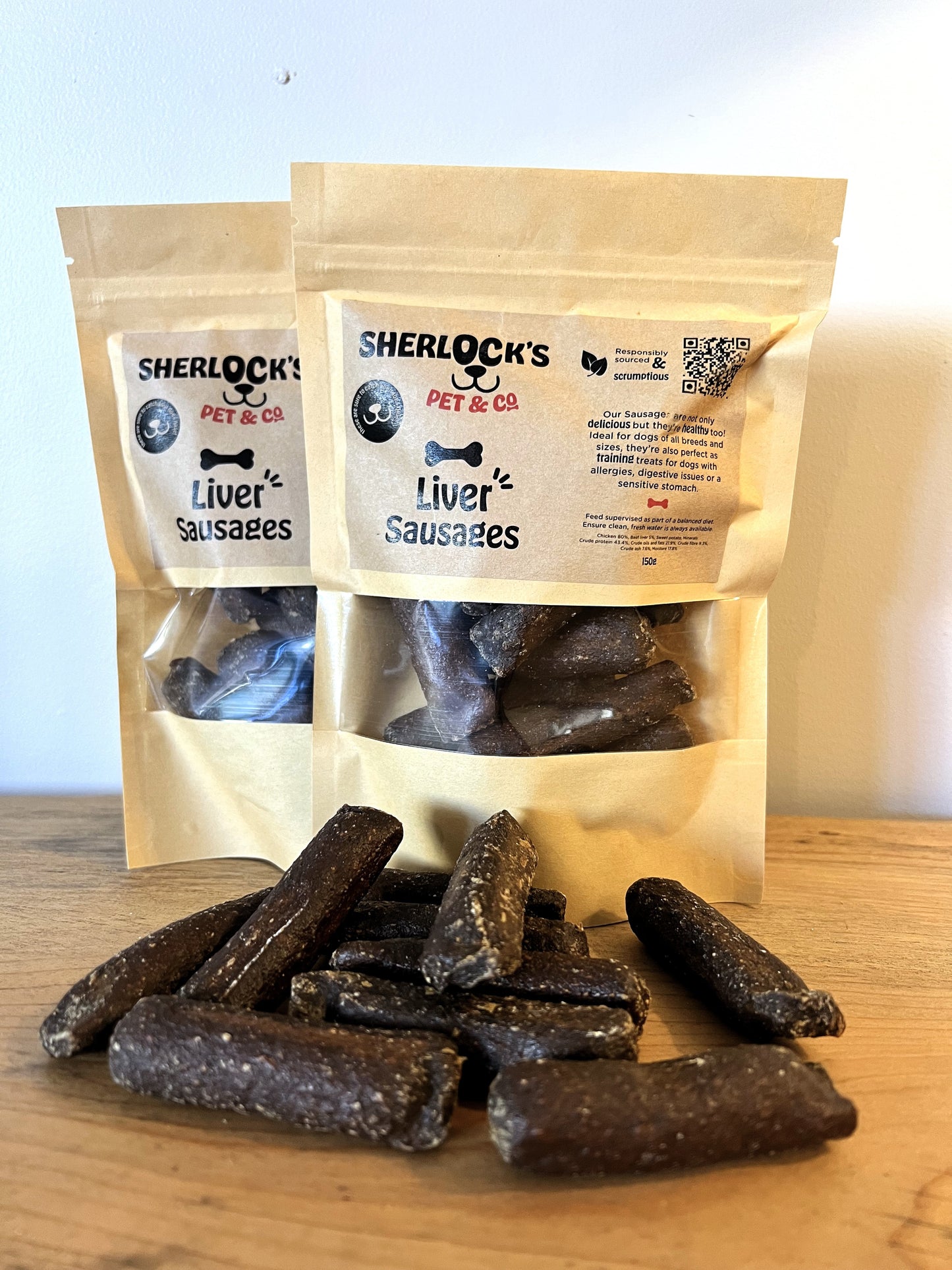 Sausages for Dogs - Dog Treats 150g