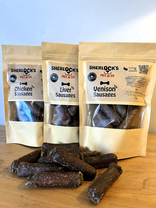Sausages for Dogs - Dog Treats 150g