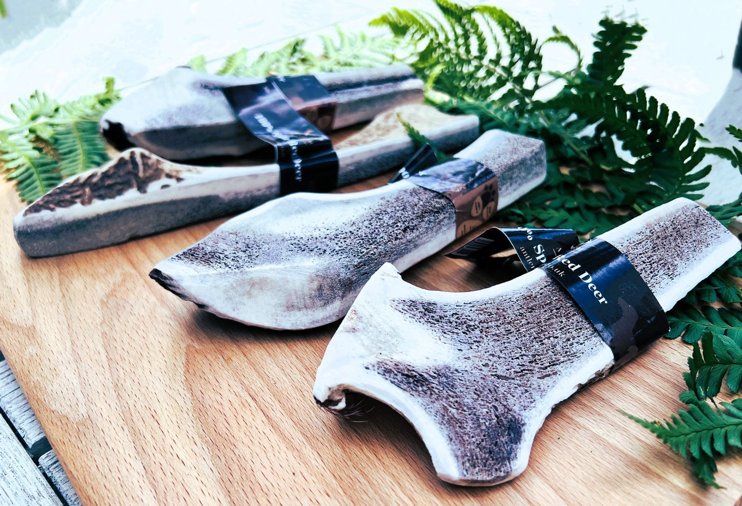 100% Natural Split Red Deer Antler Chew