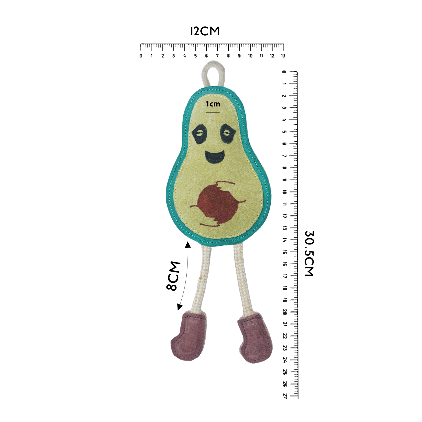 Ava Avocado Eco-Friendly Dog Toy