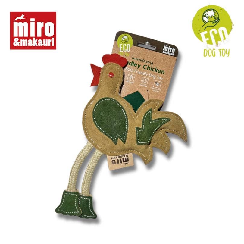 Eco Dog Toys By Miro & Makauri - Chadley Chicken.