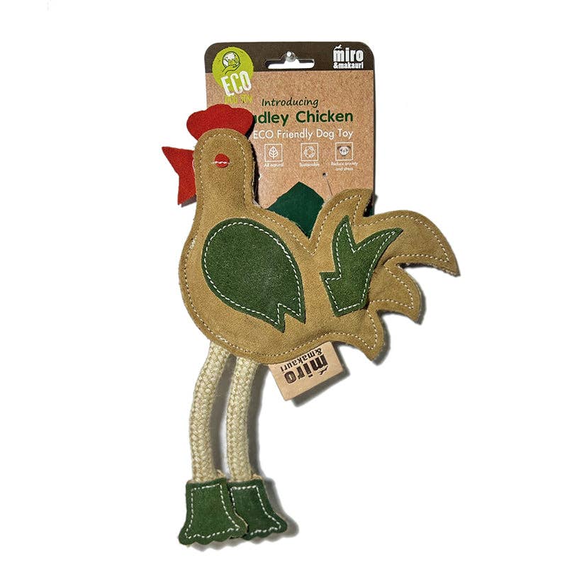 Eco Dog Toys By Miro & Makauri - Chadley Chicken.