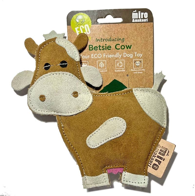 Eco Dog Toys By Miro & Makauri - Betsie Cow.