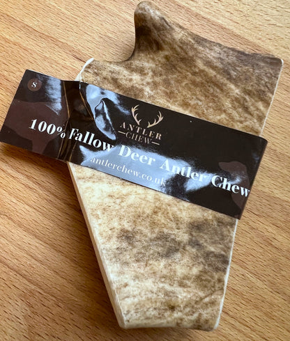 100% Fallow Deer Antler Dog Chews