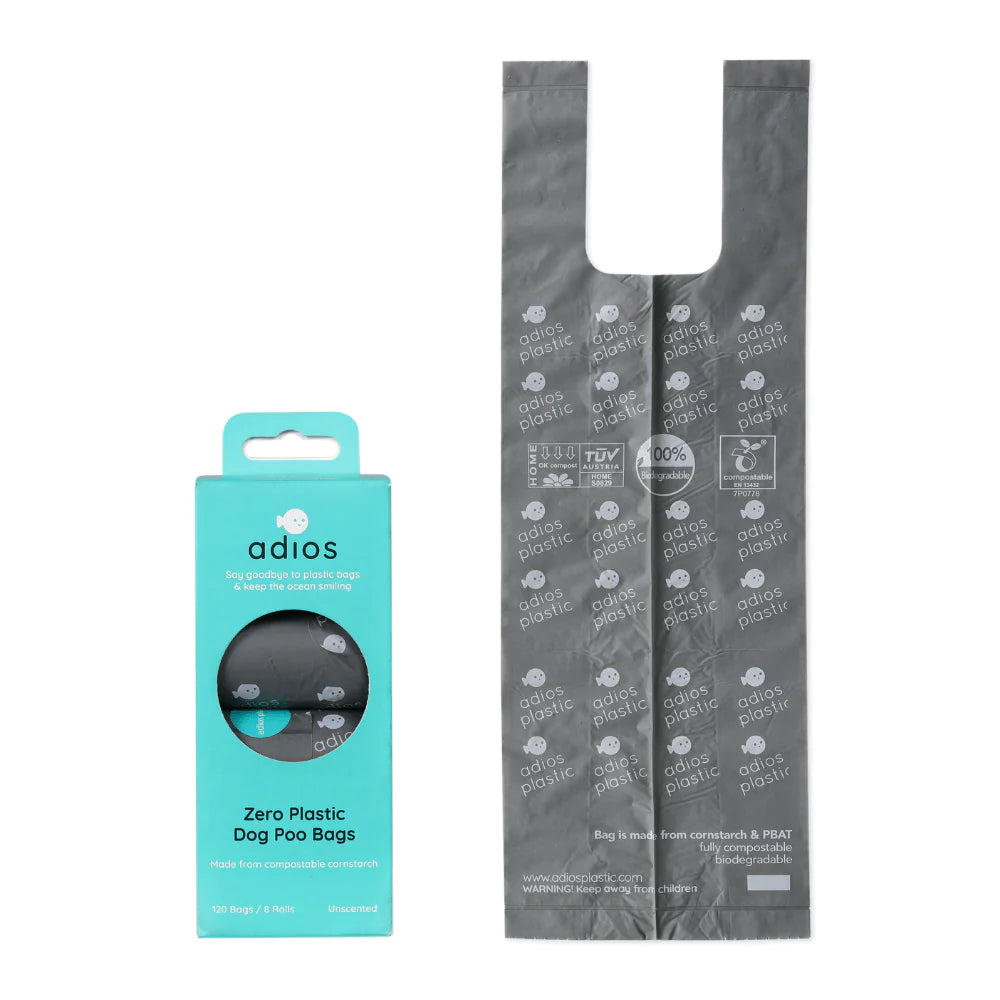 "Adios" Zero Waste Dog Poo Bags